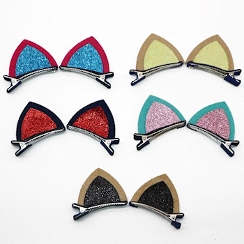 Cute cat ear headware