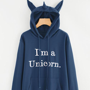 Unicorn Ear Hoodie